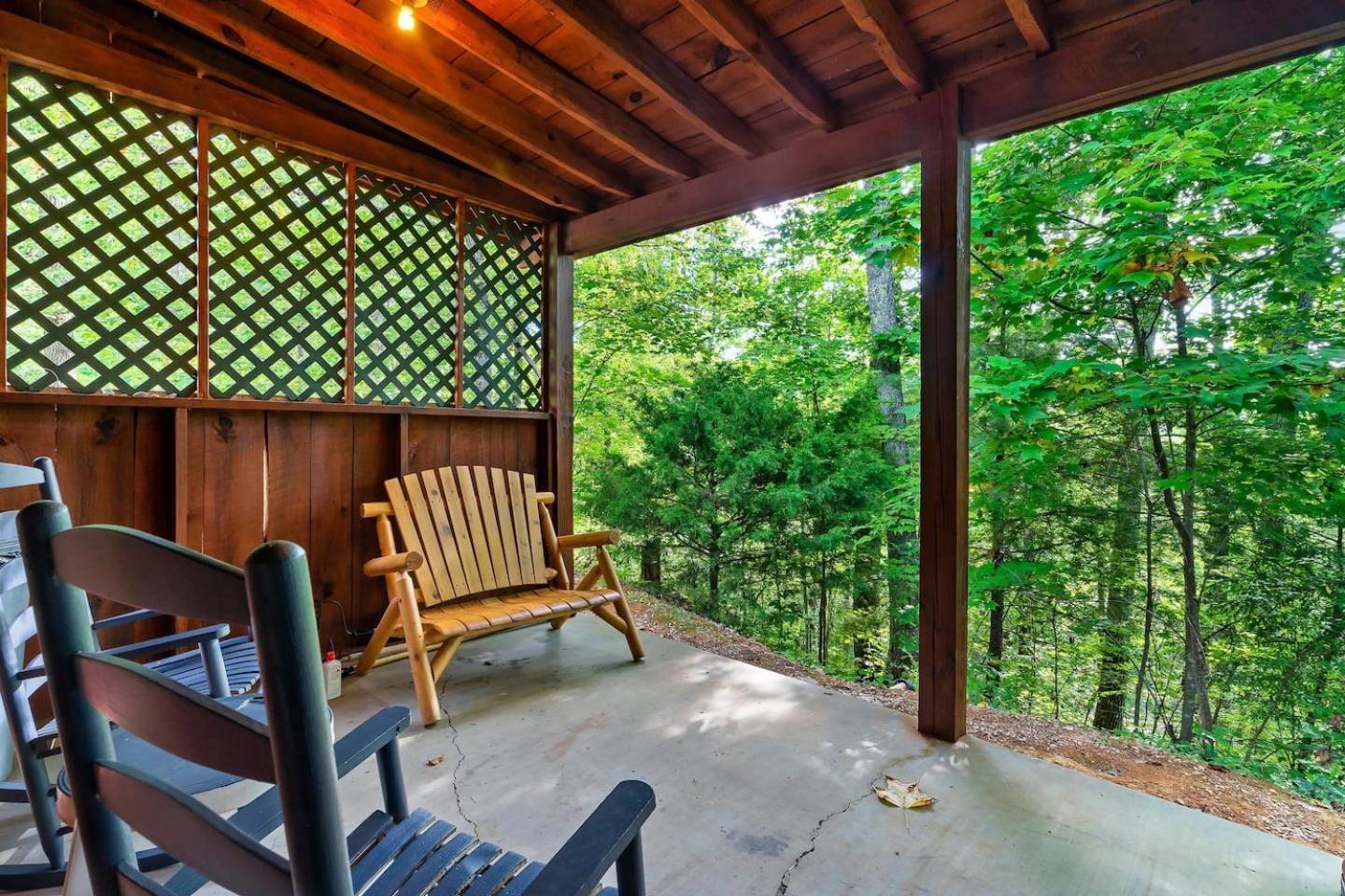 Romantic Mtn Cabin Hot Tub & Jacuzzi Views Sevierville Ngoại thất bức ảnh